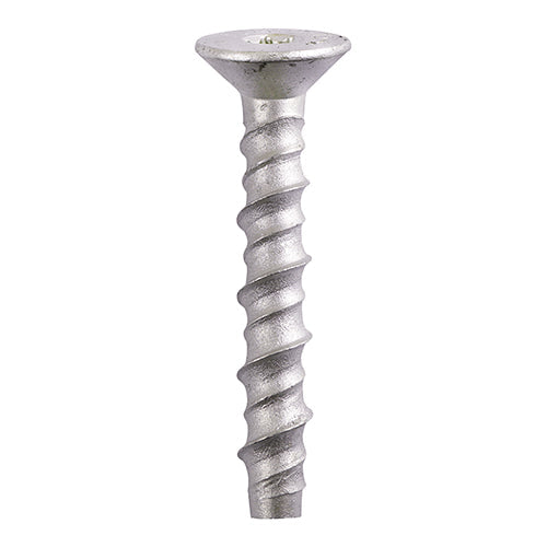 Multi-Fix Masonry Bolts - Countersunk - Exterior - Silver - 8.0 x 100/M10