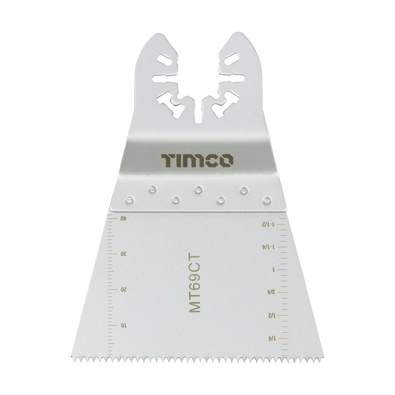 Multi-Tool Blade - Straight Coarse - For Wood - 69mm