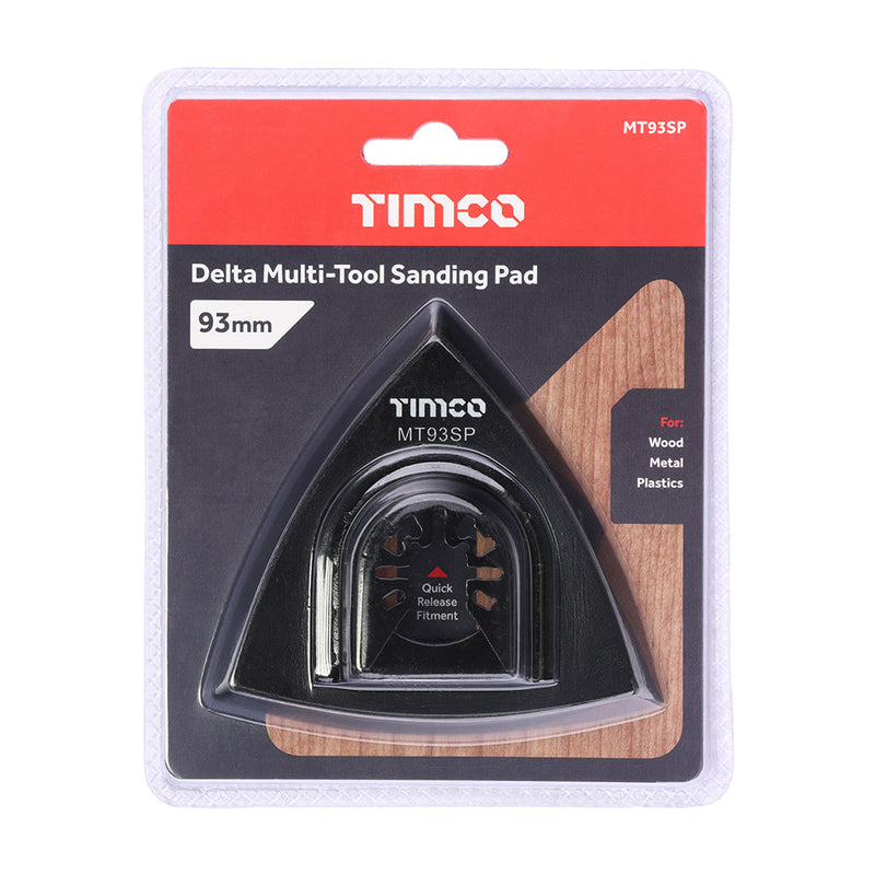 Multi-Tool Delta Sanding Pad - 93mm