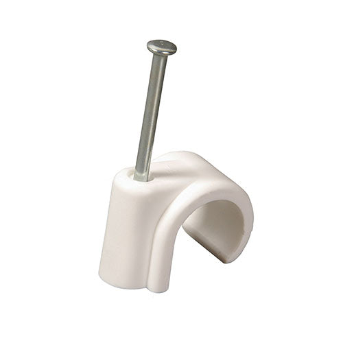 Pipe Clips - Nail In - 10mm