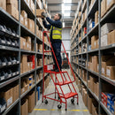 Narrow Aisle Safety Steps – 300kg – 450mm Platform – Ultra Compact – Warehouse Steps