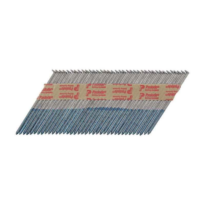 Paslode IM350+ Nails & Fuel Cells Trade Pack - Unilock Shank - Hot Dipped Galvanised - 141236 - 3.1 x 90/2CFC