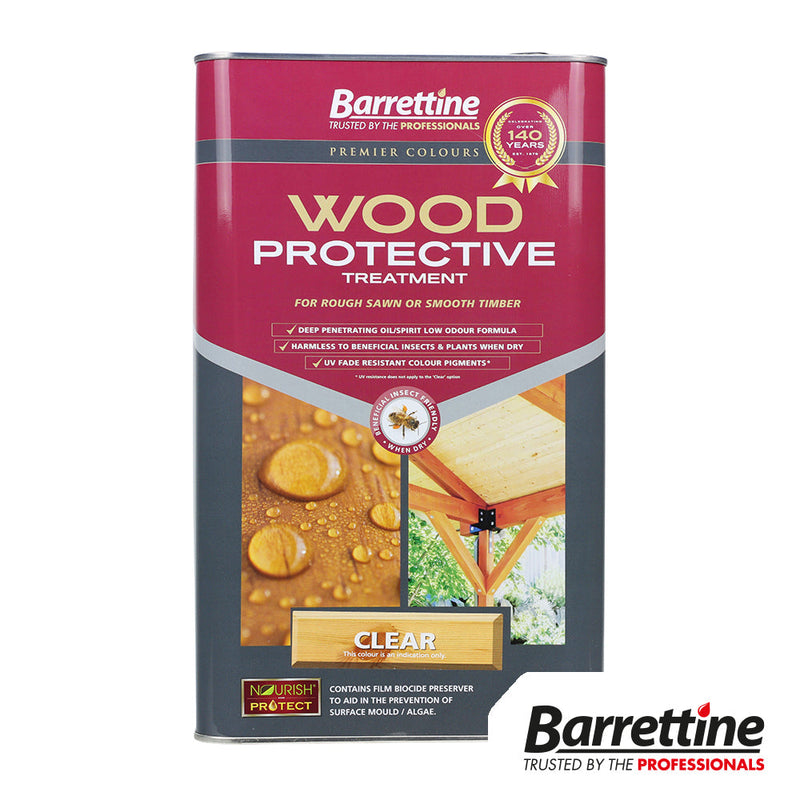 Wood Protective Treatment - Clear - 5L