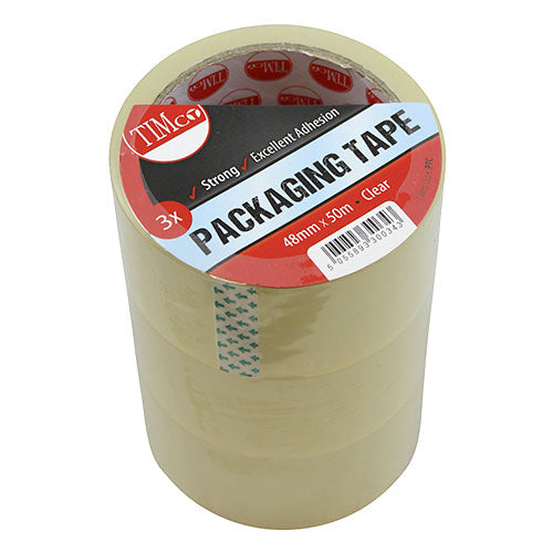Packaging Tape - Clear - 50m x 48mm