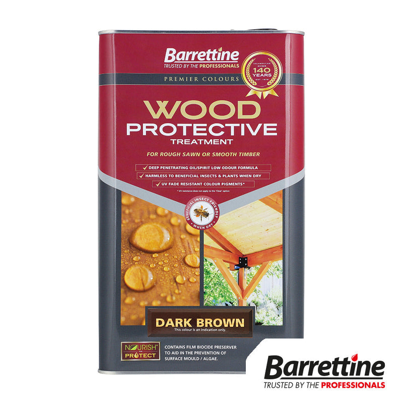 Wood Protective Treatment - Dark Brown - 5L