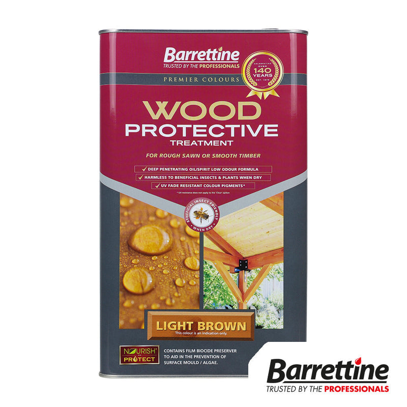Wood Protective Treatment - Light Brown - 5L