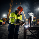 Premium High-Performance Hi-Visibility Arc Flash Winter Jacket with Fire Retardant Features and Waterproof Protection