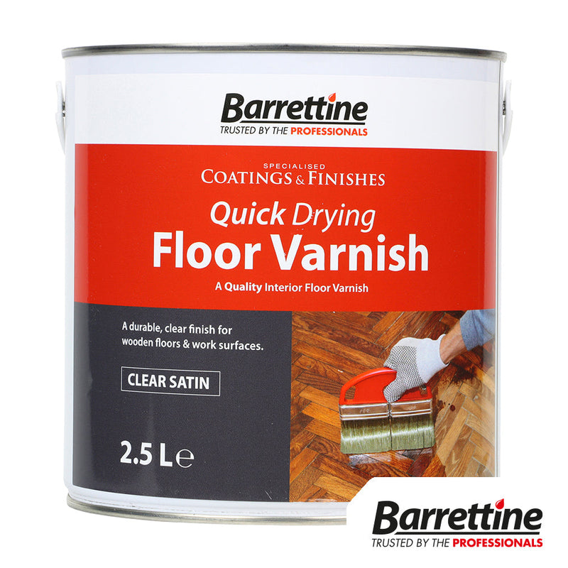 Quick Drying Floor Varnish - 2.5L