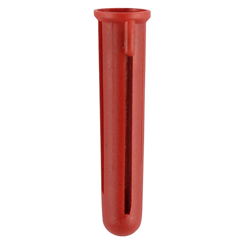 Plastic Plugs - Red - 30mm