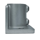 Railing Flange with Toeboard – Galvanised Base for 48.3mm Tube