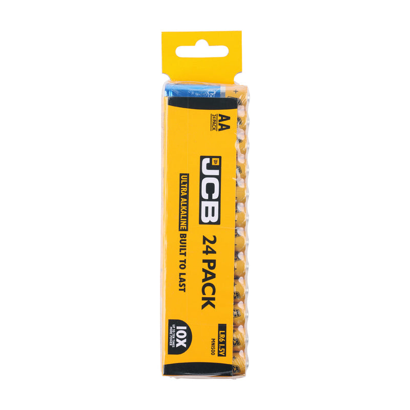JCB Ultra Alkaline Batteries Trade Pack - AA