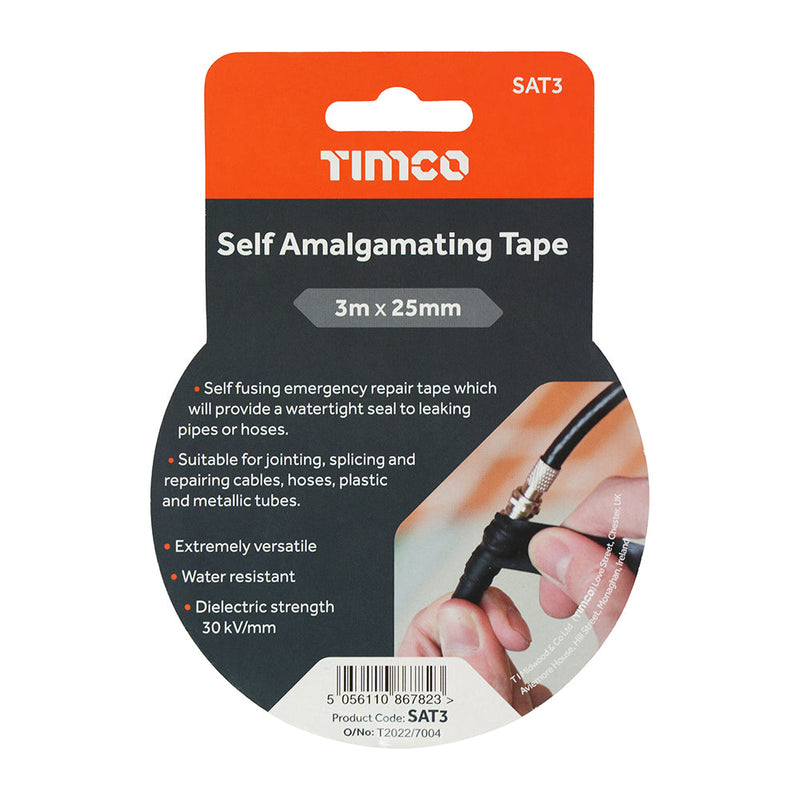 Self Amalgamating Tape - 3m x 25mm
