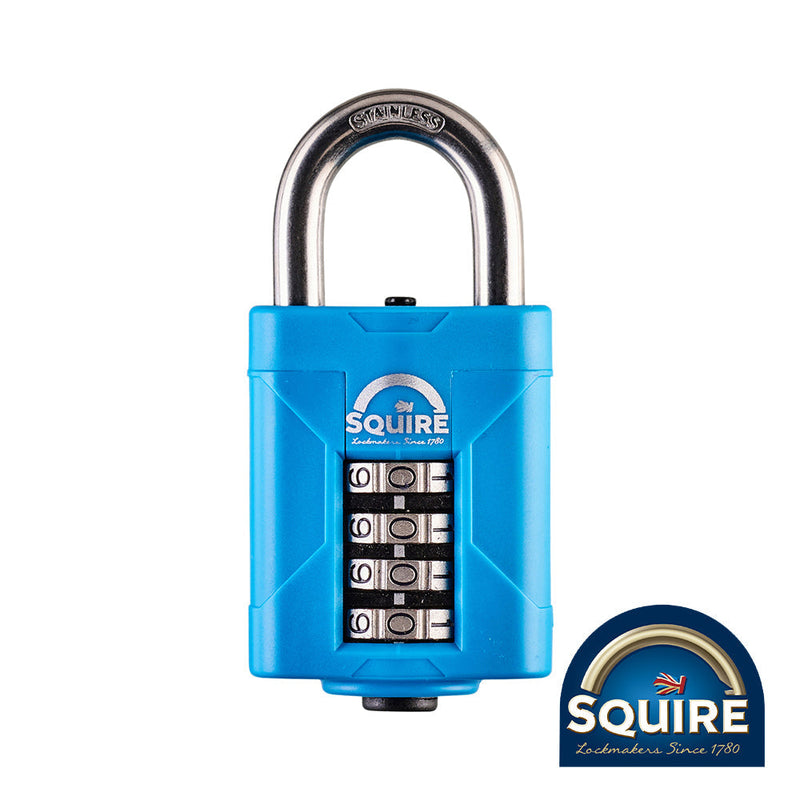 Combination Padlock - Stainless Steel Open Shackle - CP50S - 50mm