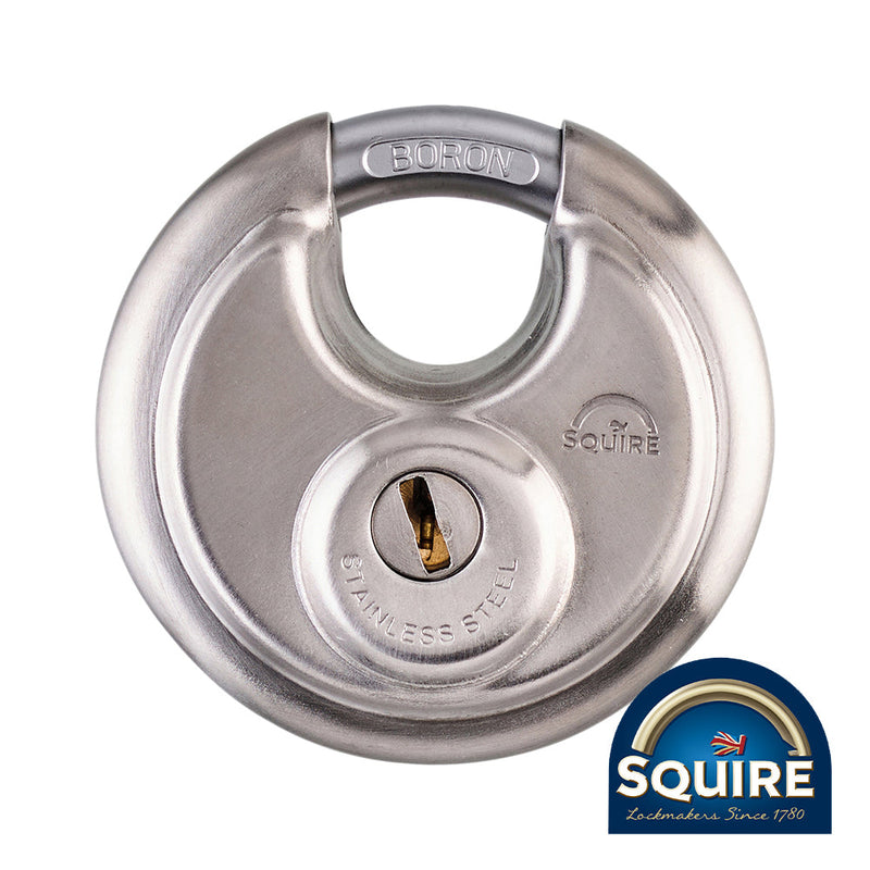 Stainless Steel Disc Padlock - DCL1 - 70mm