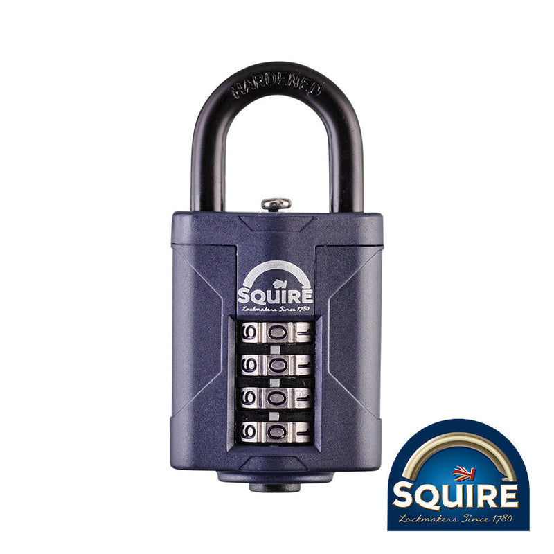 Combination Padlock - Steel Open Shackle - CP40 - 40mm