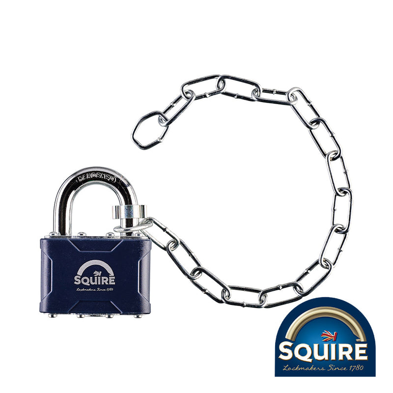 Stronglock Laminated Padlock & Chain - 35C - 40mm