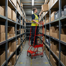Narrow Aisle Safety Steps – 300kg – 450mm Platform – Ultra Compact – Warehouse Steps