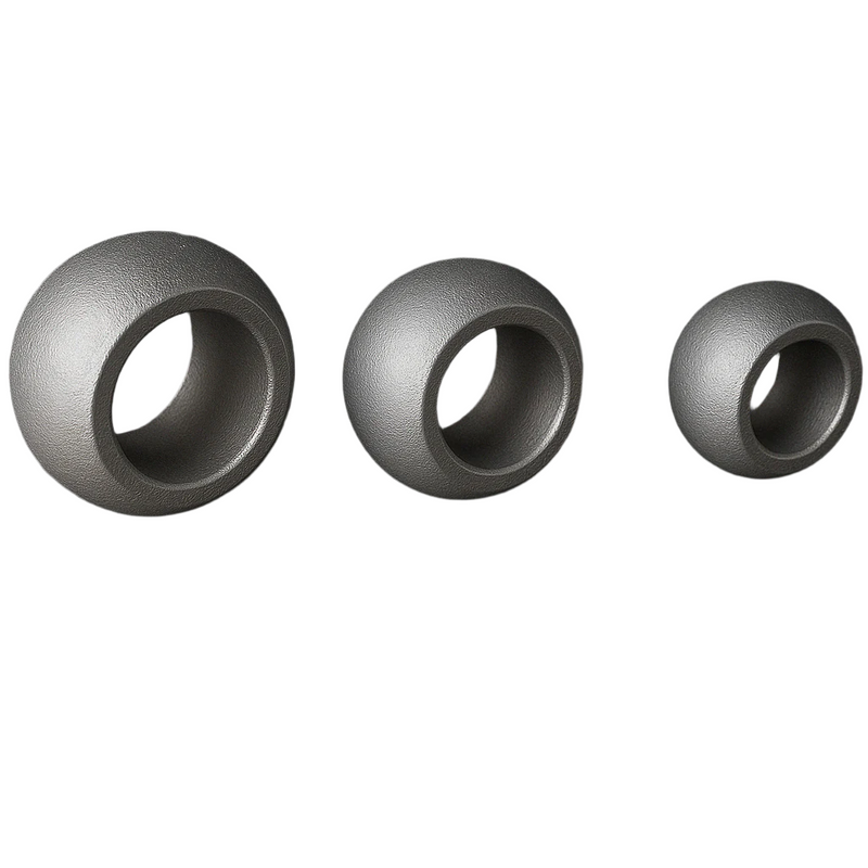 Solid Steel Handrail Balls – Decorative Rail End Caps for Steel Posts
