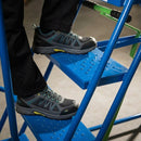 Steel Racking Ladders – 300kg – 15 Tread – 3750mm Platform – Heavy Duty Warehouse Steps