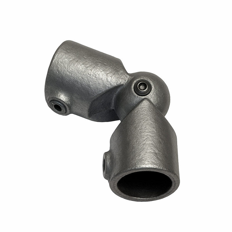 Swivel Elbow – Adjustable Inline Connector, 33.7mm to 48.3mm Tube