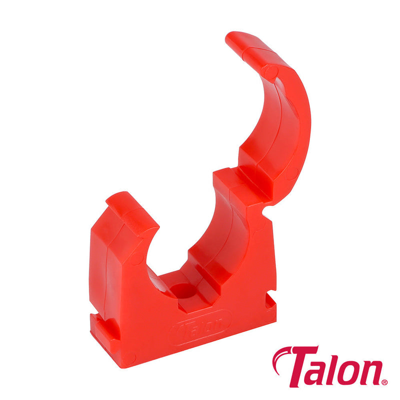 Single Hinged ID Clip - Red - TS22RED - 22mm