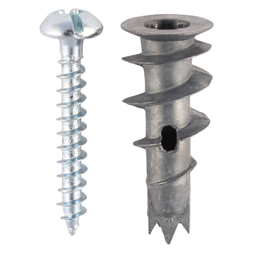 Metal Speed Plugs & Screws - Zinc - 31.5mm