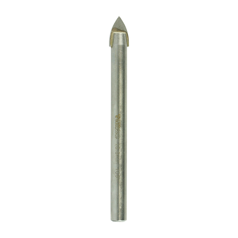 TCT Arrow Head Tile & Glass Bit - 10.0mm