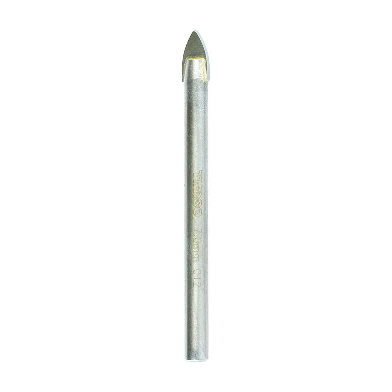 TCT Arrow Head Tile & Glass Bit - 7.0mm