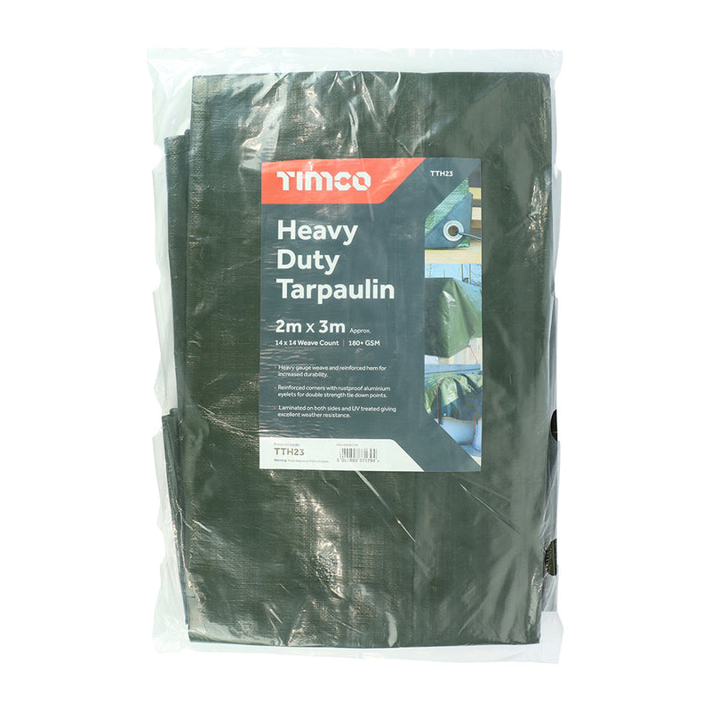 Tarpaulin - Heavy Duty - 2 x 3m