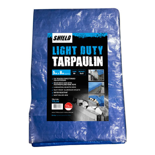 Tarpaulin - Light Duty - 4 x 5m