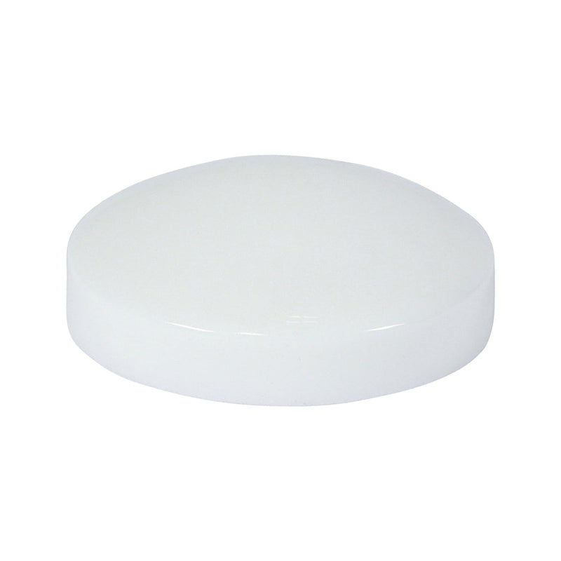 Two Piece Screw Caps - White - To fit 3.5 to 4.2 Screw