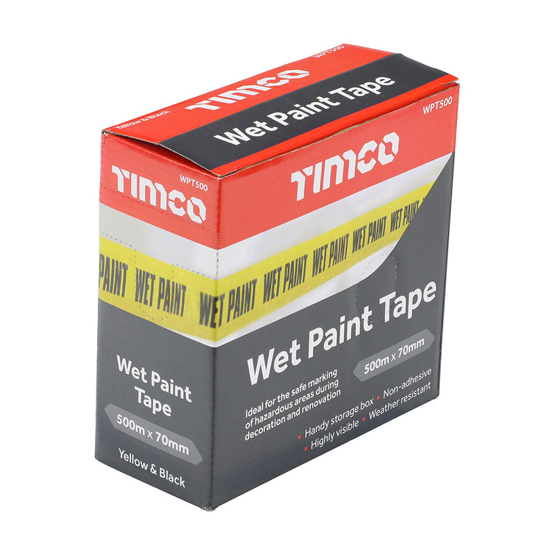 Wet Paint Tape - 70mm x 100m