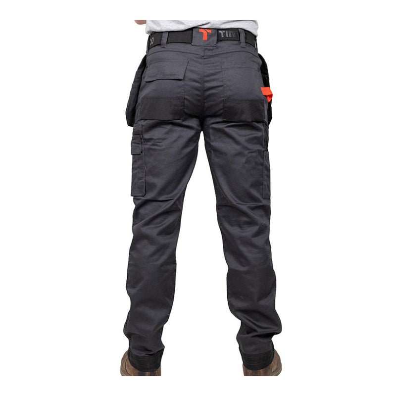 Workman Trousers - Grey/Black - W32 L30