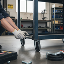 125mm Heavy Duty Swivel Bolt Hole Castor with Elastic Nylon Centre