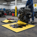 Premium XXL Spill Mats - Eco-Friendly Oil Absorbent Mats (Pack of 5)