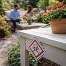 Toxic GHS Label – 1mm Rigid Plastic – Indoor/Outdoor Use
