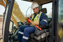 Premium Safety Belt for Forklift Operators - Essential Safety Component for Secure Operation