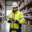 Premium Durable Hi-Vis Shell Jacket with Wind and Waterproof Protection for All Conditions