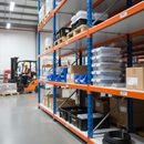 Additional Heavy Duty Melamine Shelf - Blue & Orange - 15mm Thick