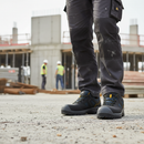 Premium Low-Cut Safety Shoe with Fiberglass Toe Cap, Slip-Resistant Outsole, and Breathable PU Insole for Enhanced Comfort and Protection
