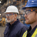 Safety Spectacles – Clear – Anti-scratch & Anti-mist – Industrial Use