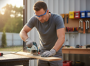 Premium Adjustable Safety Glasses with Polycarbonate Lens and Soft Nose Bridge for Comfort and Protection