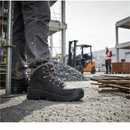 Premium Lightweight Safety Boot with Metal-Free Toe Cap, Ankle Support, and Perforation Resistance for Construction and Gardening