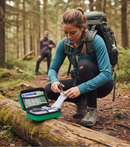 Premium Small Travel First Aid Kit in Lightweight and Durable FEVA Bag with Essential Medical Supplies