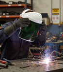 Premium 200mm Acetate Shade 3 Visor for Enhanced Protection and Comfort - High-Quality Professional Grade for Industrial and Commercial Applications