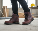 Premium Heavy Duty 6 Inch Boot with Steel Toe Cap and Slip Resistant Sole - High-Quality Professional Grade for Industrial and Commercial Applications
