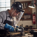 Premium Acetate Anti-Fog Visor for Chemical Protection