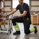 Premium High-Visibility Trousers with 4-Way Stretch Fabric and Holster Pockets for Enhanced Comfort and Mobility