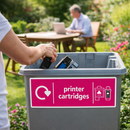 Recycling Signs – Printer Cartridges – Rigid Plastic & Vinyl – Indoor/Outdoor