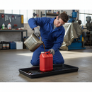 Heavy Duty Spill Tray - 9L for Battery and Drum Storage